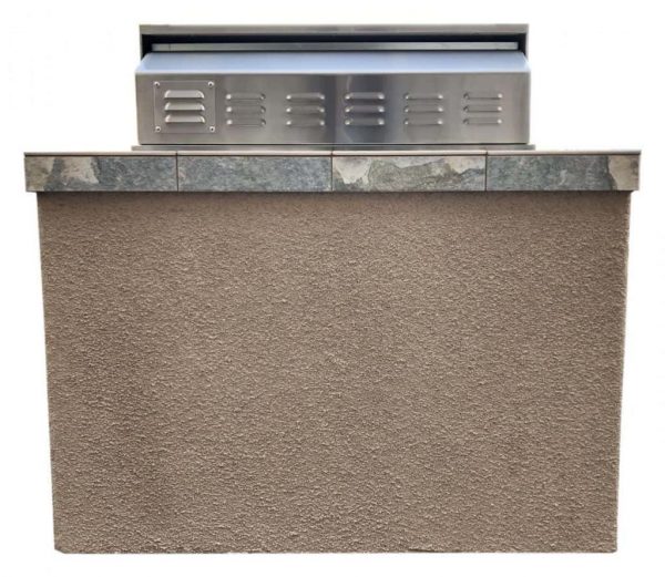 Kokomo Panama 4' BBQ Island with 4 Burner Built In BBQ Grill - Image 2