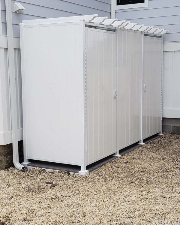 Avcon Enclosures C1 36 - Four Sided Tripple Enclosure 80" Walls - Image 8