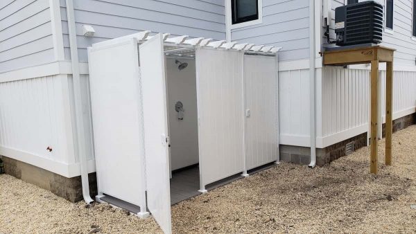 Avcon Enclosures C1 46" - Four Sided Tripple Enclosure 80" White Walls - Image 8