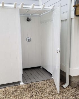 Avcon Enclosures C2 36" - Four Sided Tripple Enclosure 80" White Walls