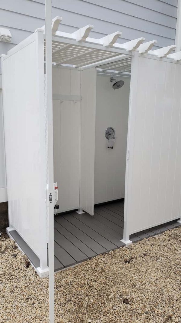 Avcon Enclosures C1 46" - Four Sided Tripple Enclosure 80" White Walls - Image 13