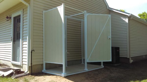 Avcon Enclosures D1 46" X 46" - Three Sided Double Enclosure 72" Walls - Image 1