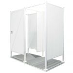 Avcon Enclosures D4 46" X 46" - Double Enclosure 80" Walls - Luxurious Dwelling - Your Luxury Home Product Experts