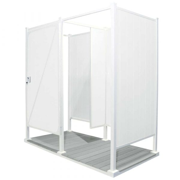 Avcon Enclosures D4 46" X 46" - Double Enclosure 80" Walls - Image 2