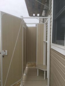 Avcon Enclosures D2 36" X 36" - Three Sided Double Enclosure 72" Walls - Luxurious Dwelling - Your Luxury Home Product Experts