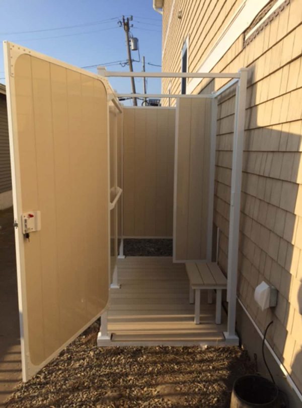 Avcon Enclosures D2 46" X 46" - Three Sided Double Enclosure 72" Walls - Image 2