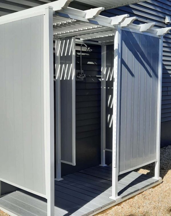 Avcon Enclosures D2 46" X 46" - Three Sided Double Enclosure 72" Walls - Image 6