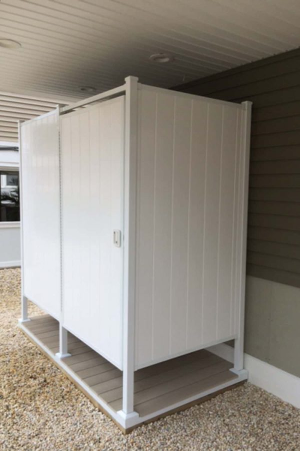 Avcon Enclosures D2 46" X 46" - Three Sided Double Enclosure 72" Walls - Image 10