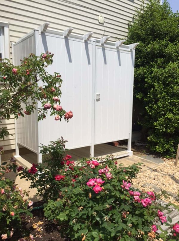 Avcon Enclosures D2 46" X 46" - Three Sided Double Enclosure 72" Walls - Image 1