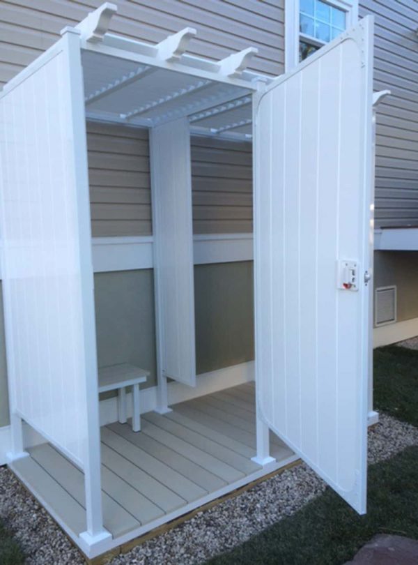 Avcon Enclosures D2 46" X 46" - Three Sided Double Enclosure 72" Walls - Image 11