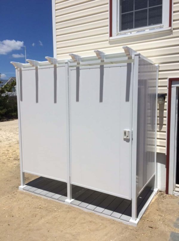 Avcon Enclosures D2 46" X 46" - Three Sided Double Enclosure 72" Walls - Image 13