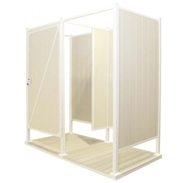Avcon Enclosures D4 46" X 46" - Double Enclosure 80" Walls - Image 3