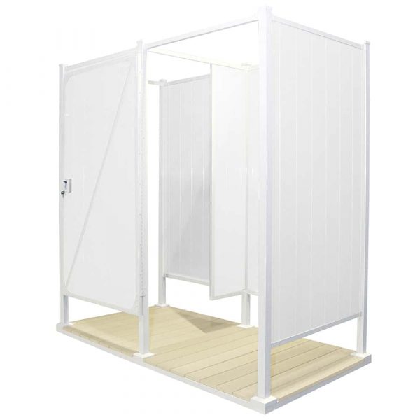 Avcon Enclosures D4 46" X 46" - Double Enclosure 80" Walls - Image 7
