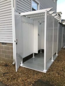 Avcon Enclosures D6 46" X 46" - Four Sided Double Enclosure 72" Walls - Luxurious Dwelling - Your Luxury Home Product Experts