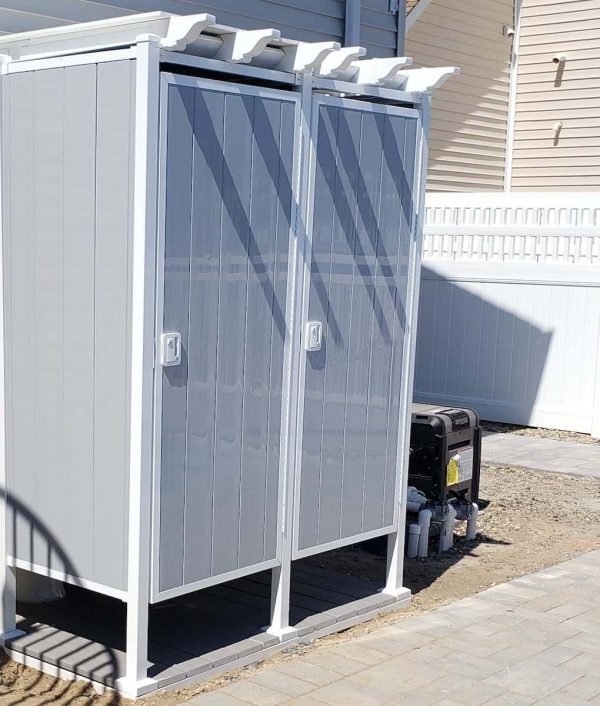 Avcon Enclosures D7 46" X 46" - Double Enclosure 72" Walls - Image 1