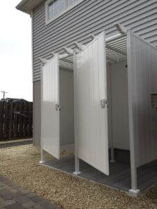 Avcon Enclosures D8 46" X 46" - Four Sided Double Enclosure 72" Walls - Luxurious Dwelling - Your Luxury Home Product Experts