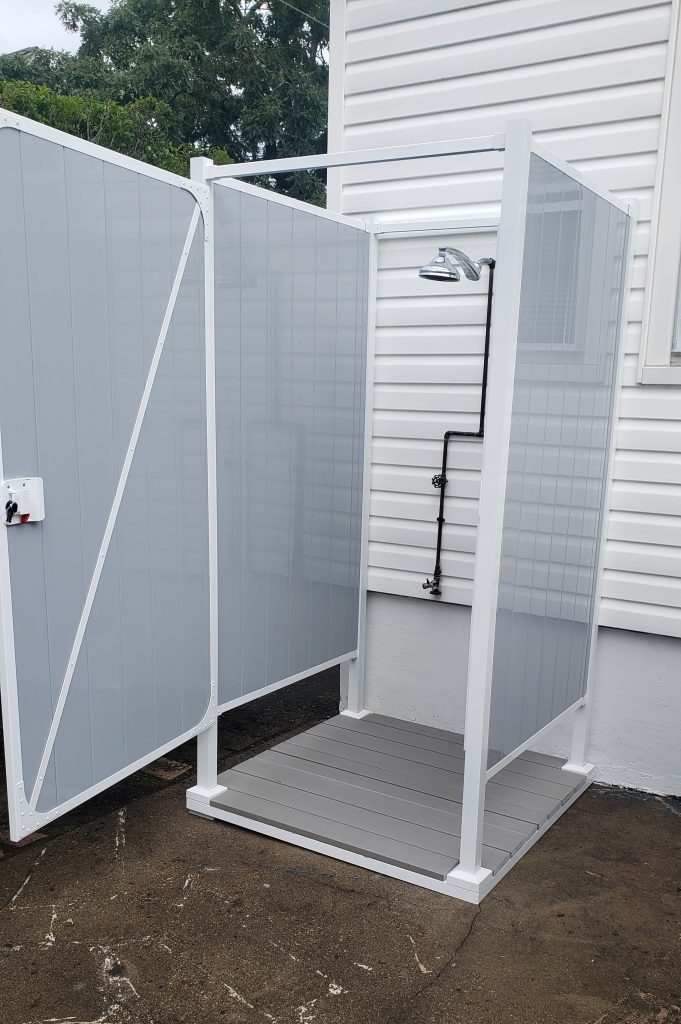 Avcon Enclosures S1 46" X 46" - Three Sided Enclosure 80" Walls - Image 6