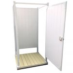 Avcon Enclosures S1 46" X 46" - Three Sided Enclosure 80" Walls - Luxurious Dwelling - Your Luxury Home Product Experts