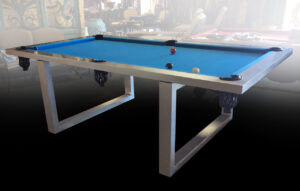 New Modern Stainless Steel Pool Table Indoor/ Outdoor - Luxurious Dwelling - Your Luxury Home Product Experts