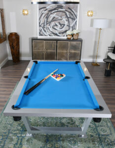 New Modern Stainless Steel Pool Table Indoor/ Outdoor - Luxurious Dwelling - Your Luxury Home Product Experts