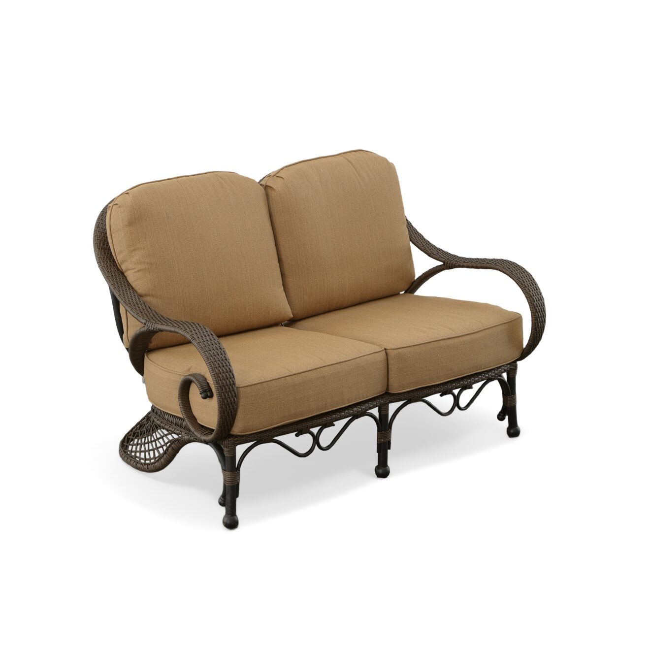 Grand Bonaire Weave Outdoor Loveseat - Luxurious Dwelling - Your Luxury Home Product Experts