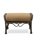 Grand Bonaire Weave Outdoor Ottoman - Luxurious Dwelling - Your Luxury Home Product Experts