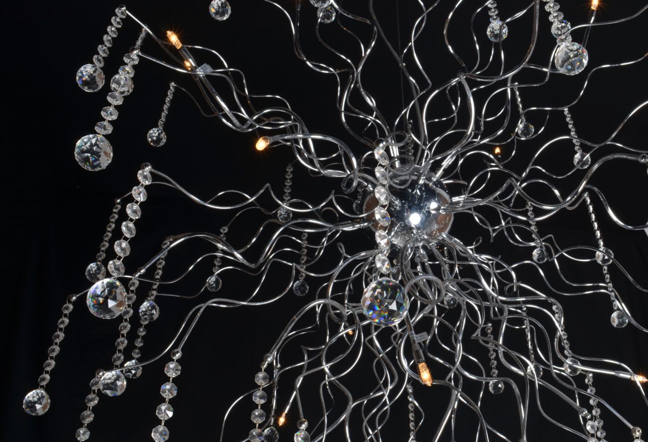 Crystal Aura Chandelier - Luxurious Dwelling - Your Luxury Home Product Experts