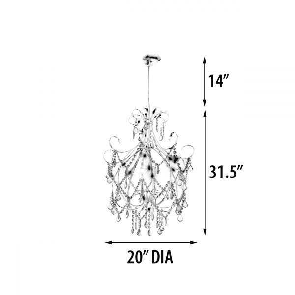 Crystalette Chandelier - Image 4