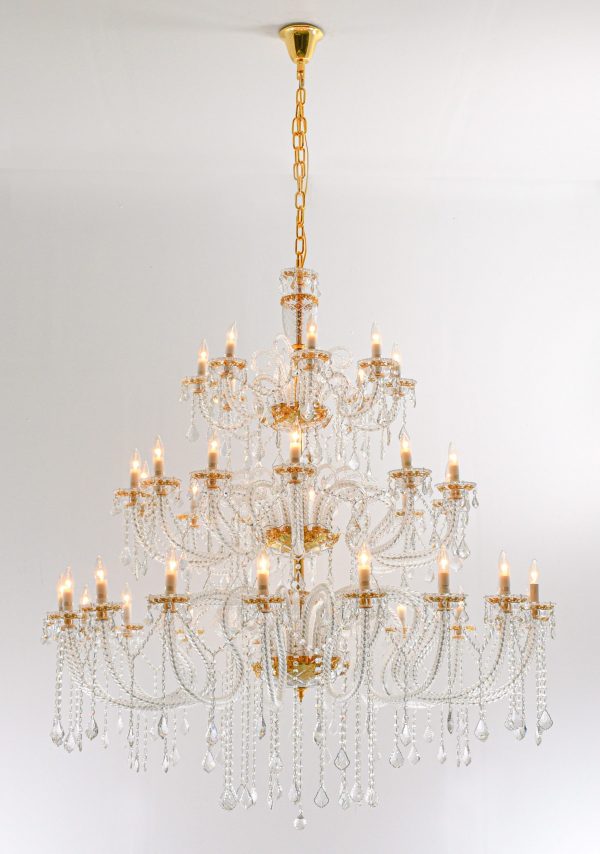 Grand Regal Crystal Chandelier - Image 1