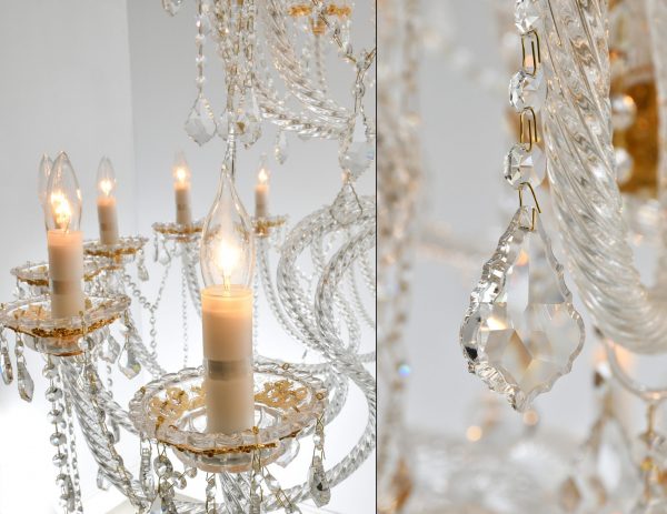 Grand Regal Crystal Chandelier - Image 3