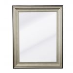 Silver Raven Mirror 36X48 Tarnished Silver Black - Luxurious Dwelling - Your Luxury Home Product Experts