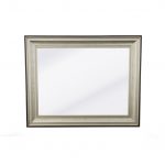 Silver Raven Mirror 36X48 Tarnished Silver Black - Luxurious Dwelling - Your Luxury Home Product Experts