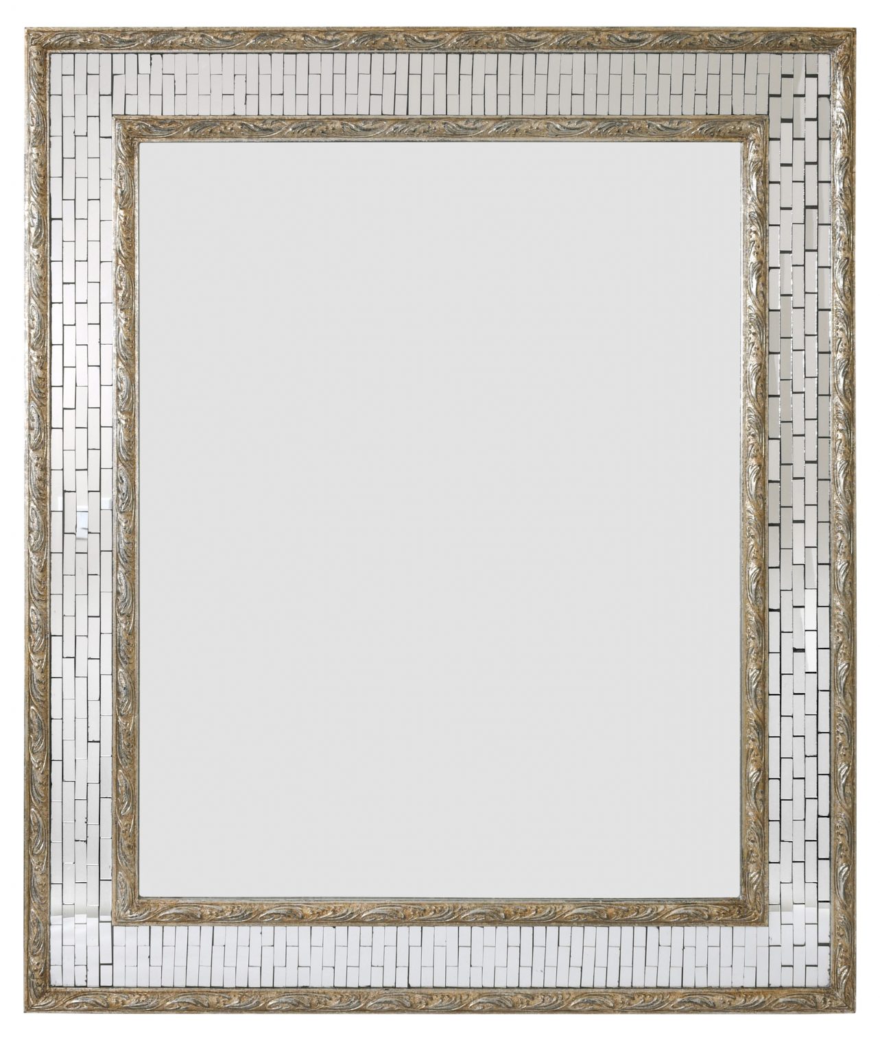 Silver Facet Mirror - Luxurious Dwelling - Your Luxury Home Product Experts