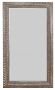 Beaded Mirror Silver