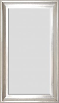The Sterling Mirror 36X72 Silver with Champagne Wash