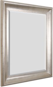 The Sterling Mirror 36X48 Silver with Champagne Wash - Luxurious Dwelling - Your Luxury Home Product Experts