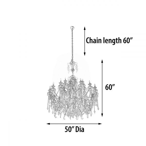 Marseille Grand Chandelier - Image 4