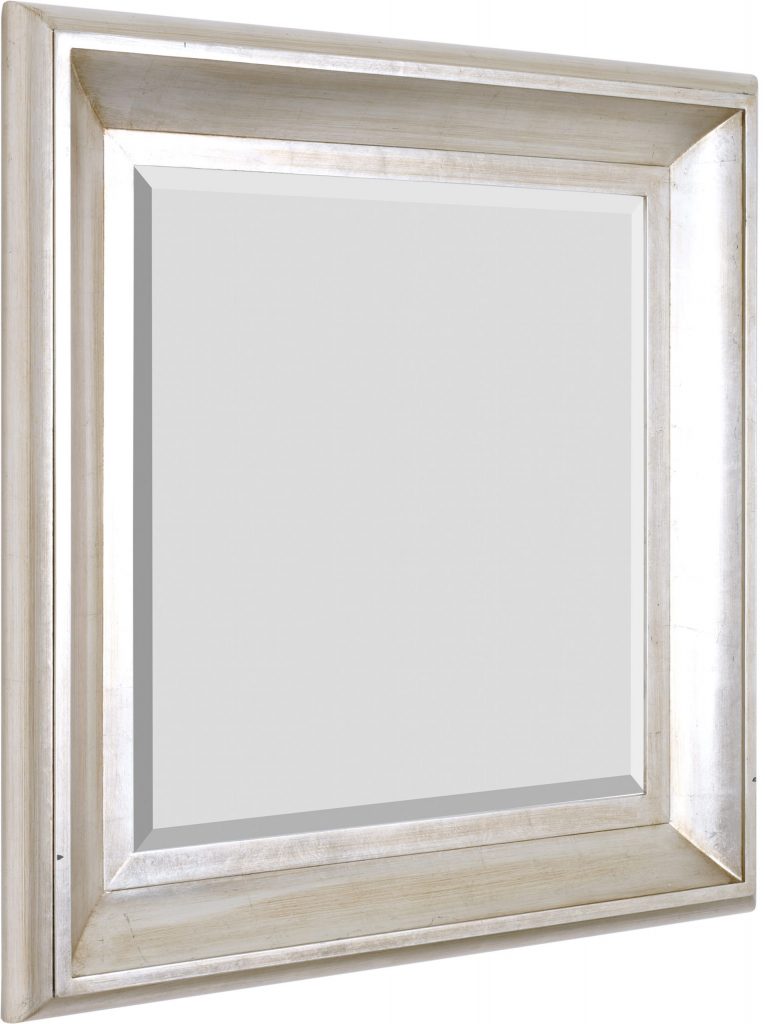 The Sterling Mirror 30X30 Silver with Champagne Wash - Image 2