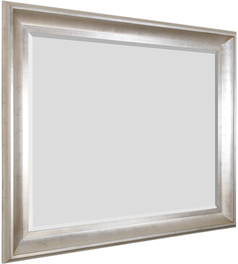 The Sterling Mirror 48X60 Silver with Champagne Wash - Image 2
