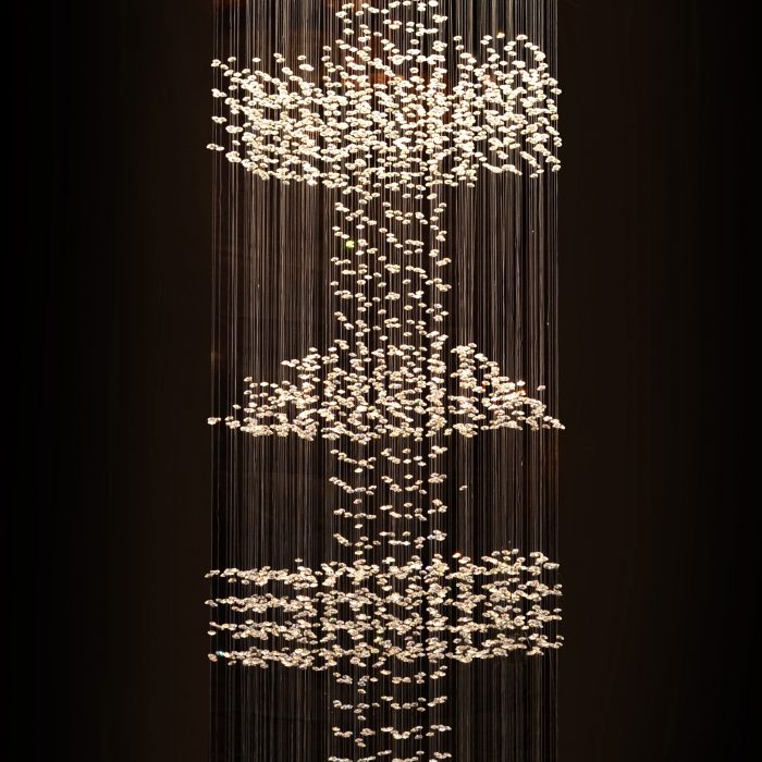 Crystal Column Chandelier - Luxurious Dwelling - Your Luxury Home Product Experts