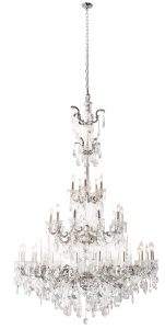 Riviera Grand Chandelier Silver - Luxurious Dwelling - Your Luxury Home Product Experts