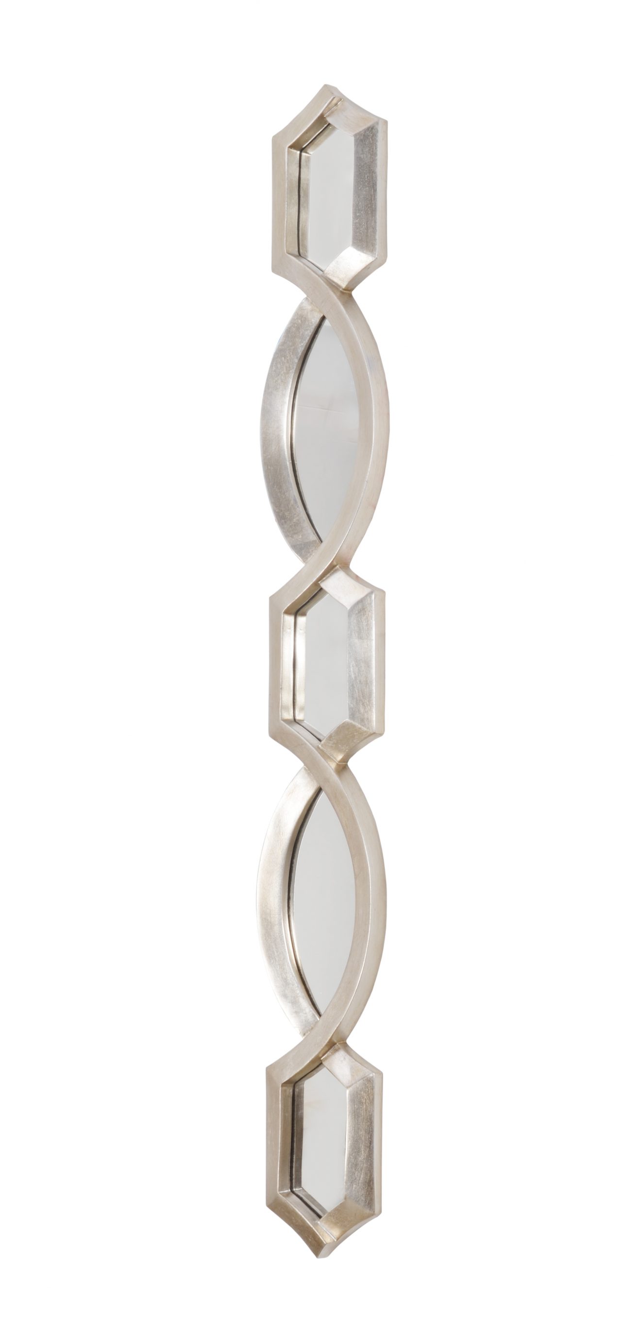 Diamond Stack Mirror Silver - Luxurious Dwelling - Your Luxury Home Product Experts