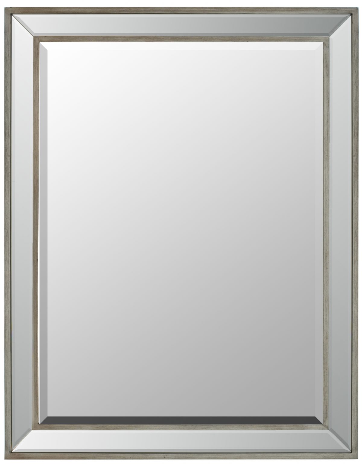 Brushed Spectrum Mirror 24X36 Antique Silver - Luxurious Dwelling - Your Luxury Home Product Experts