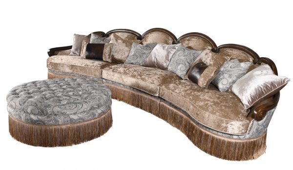 Hawthorne Sectional with Ottoman 4 Piece Set (KIT) - Image 2