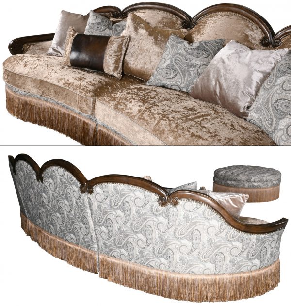 Hawthorne Sectional with Ottoman 4 Piece Set (KIT) - Image 3