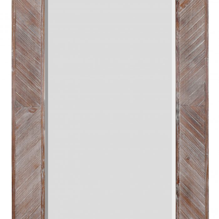 The Mammoth Wood Mirror Silver With Champagne Wash - Luxurious Dwelling - Your Luxury Home Product Experts