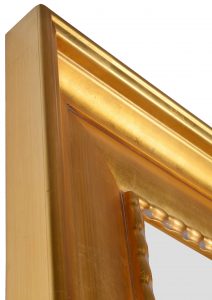 The Mammoth Wood Mirror Gold Leaf - Luxurious Dwelling - Your Luxury Home Product Experts