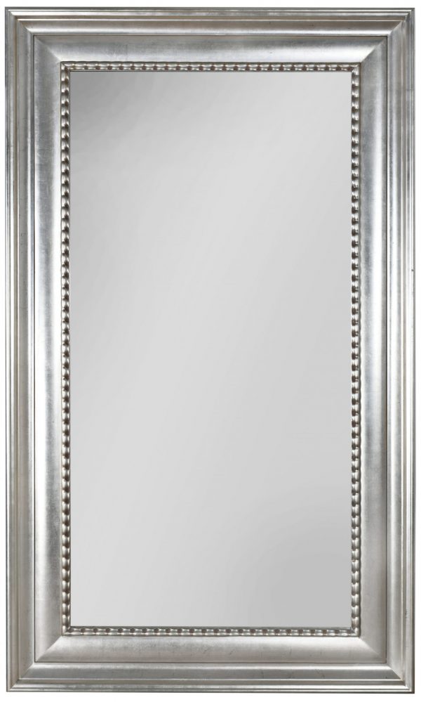 The Mammoth Wood Mirror Silver With Champagne Wash - Image 1