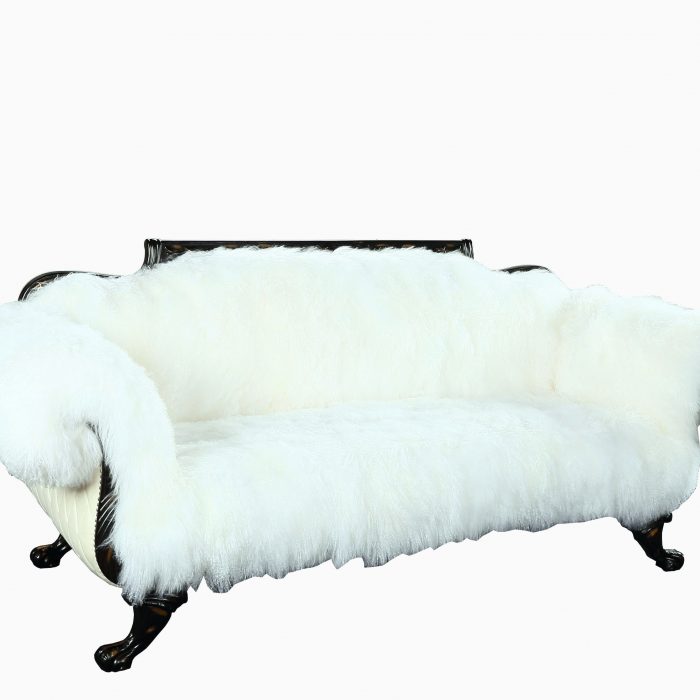 Botswana Croc and Micro Leather Sofa - Luxurious Dwelling - Your Luxury Home Product Experts