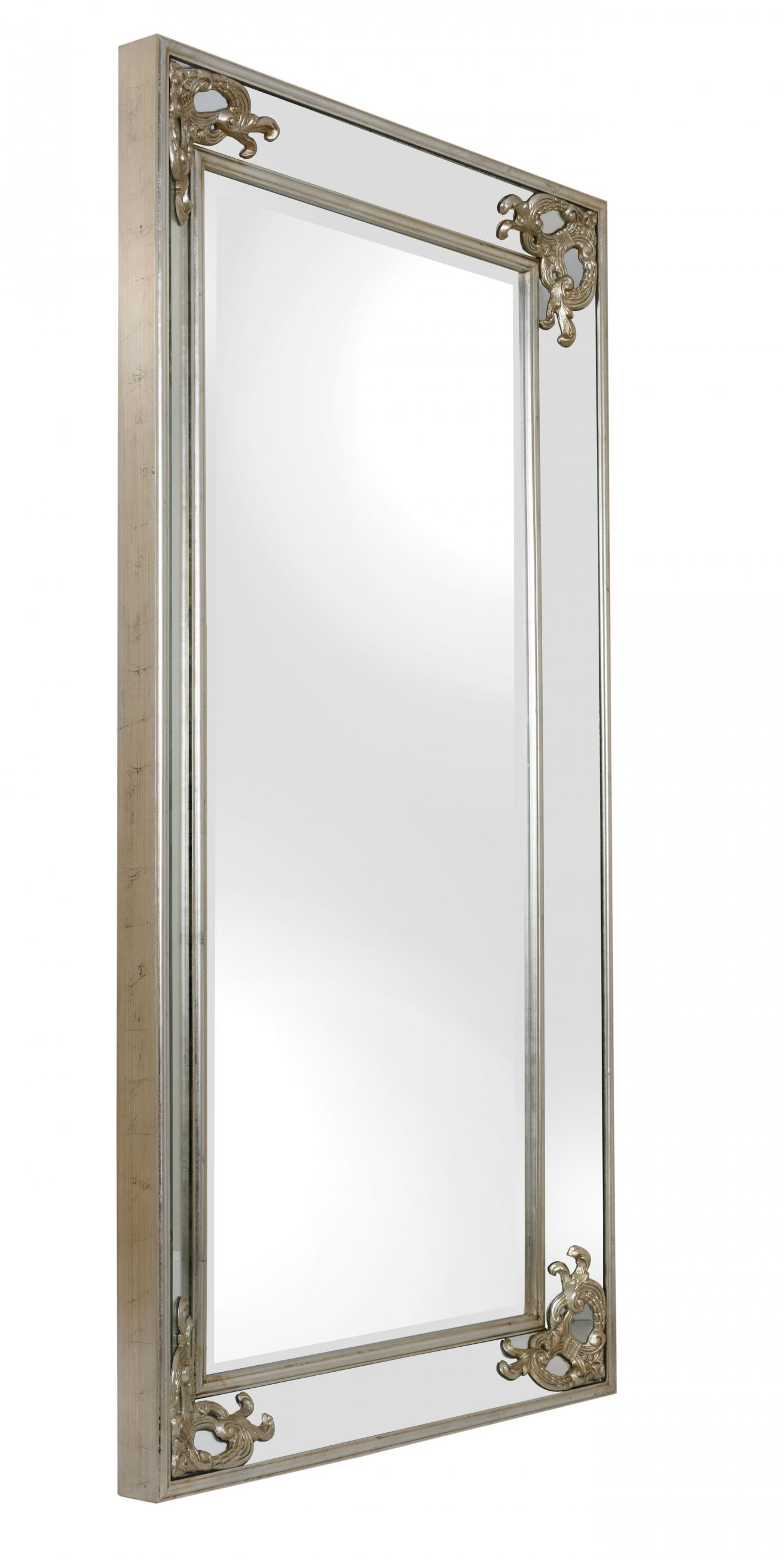 Monte Carlo Silver Vertical Mirror - Luxurious Dwelling - Your Luxury Home Product Experts